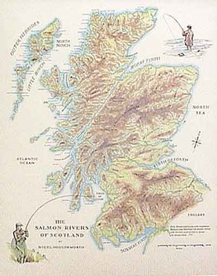 Fishing Maps Scottish Salmon Rivers