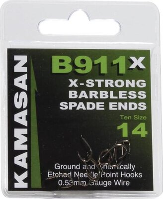 Kamasan B911X Spade Hooks 10pc
