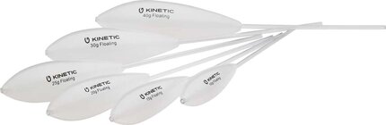 Kinetic Bombette Floating - White 1pc