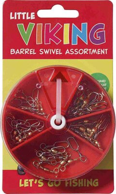 Kinetic Little Viking Barrel Swivel Assortment