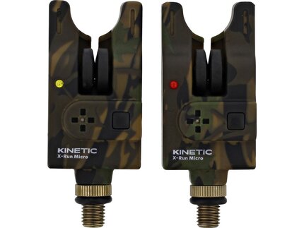 Kinetic X-Run Camo Micro 2 Alarms Red + Yellow