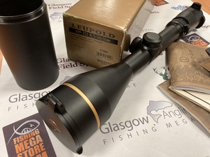 Preloved Leupold VX-III 4.5-14x50 Varmint with Sunshade Flips and Cover (Boxed) - Excellent