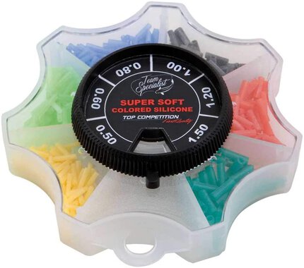 Lineaeffe Super Soft Coloured Chopped Silicone Star Selection