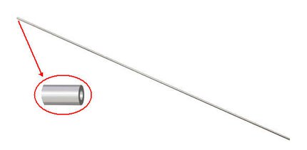 Lineaeffe Worm Needle 20cm x 0.9mm