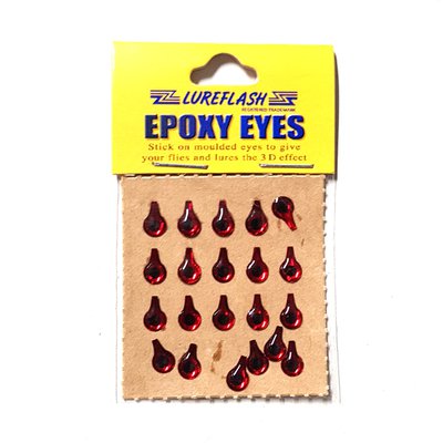 Lureflash Tear Drop Epoxy Eyes 5mm