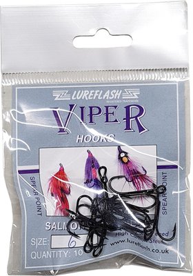 Lureflash Viper Salmon Treble Hooks