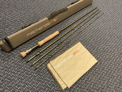 Preloved Mackenzie NX1 Single Handed 10ft #6 4pc Trout Fly Rod - Used