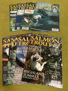 Preloved Magazines Salmon, Trout and Sea-Trout 1998 - 8 Issues - Used