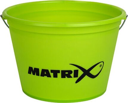 Fox Matrix Bucket Set with Tray And Riddle - Lime