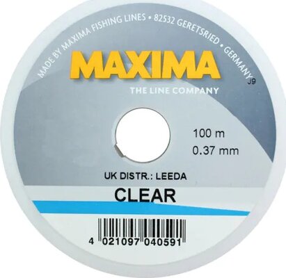 Maxima Clear Monofilament 100m Spools