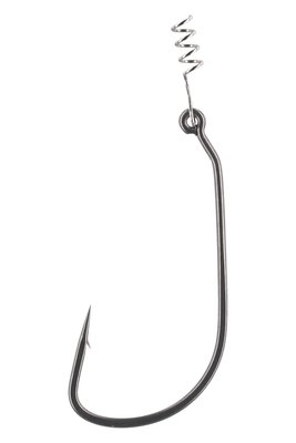 Mikado Offset Weedless Worm Hook With Screw
