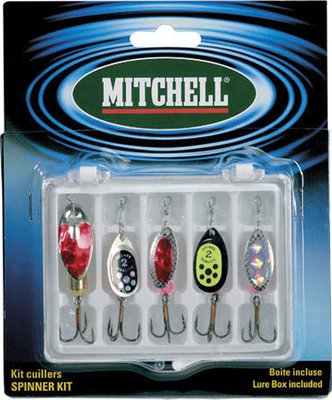 Mitchell Lure Kit - Spinners 5pc