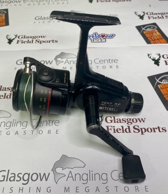 Preloved Mitchell 3550 Rear Drag Full Control with spare spool (no box) - Used