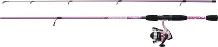 Mitchell Tanager Pink Camo II Spinning Rod Combo 2pc
