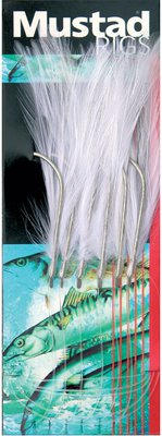 Mustad Cod Feather White