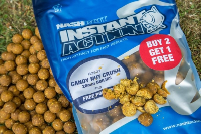 Nash Instant Action Candy Nut Crush Boilies