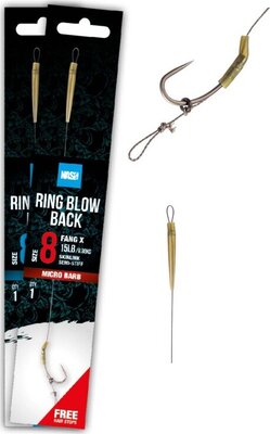 Nash Ring Blow Back Rig Barbless