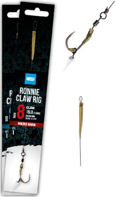 Nash Ronnie Claw Rig Barbless