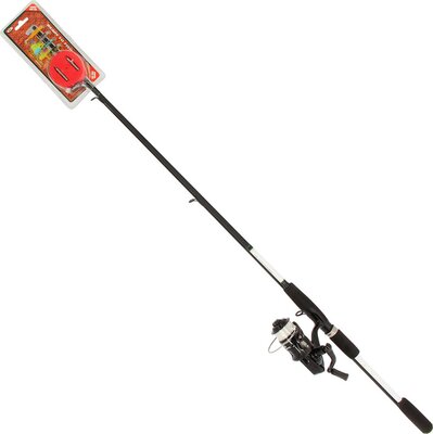 NGT Drop Shot Spinning Combo - 7ft 2pc Rod, Reel & Accessory Set (Carbon)