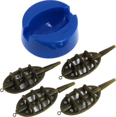 NGT Method Feeder Set - 4 Inline Feeders and Mould