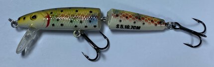 Nomura Wounded Minnow Jointed Lures