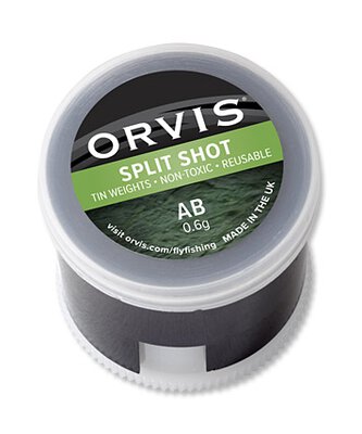 Orvis Orvis Split Shot Asst Black 6