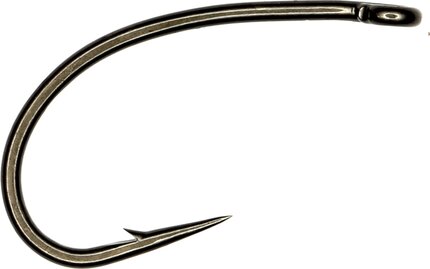 Partridge Specimen Curved Shank GRS Hook