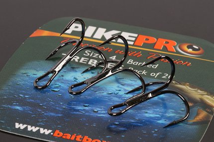 PikePro Barbed Trebles