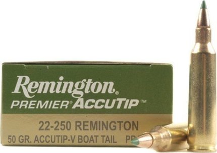 Remington .22-250 50gr AccuTip-V Boat Tail (20 box)