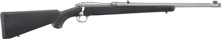 Ruger M77/357 .44 Rem Mag Black Synthetic Stainless 18.5in Screwcut Barrel
