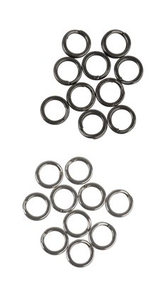 Savage Gear Last Meter Stainless Splitring Mix Forged SS 20pc