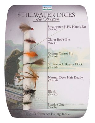 Shakespeare Fly Selection No.1 Stillwater Dries 7pc