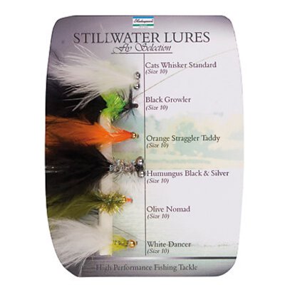 Shakespeare Fly Selection No.5 Stillwater Lures 6pc