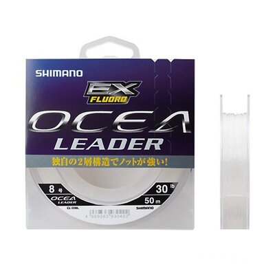 Shimano Ocea EX Fluoro Leader Clear 50m