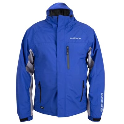 Shimano SHM Rain Jacket Non Padded Blue