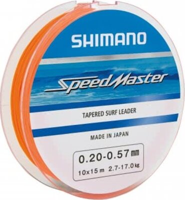 Shimano Speedmaster Tapered Leader - 10x15m