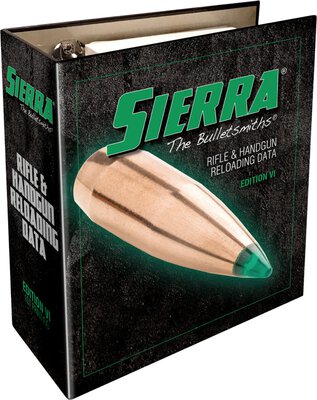 Sierra 6th Edition Rifle & Handgun Reloading Manual (Ring Bound)