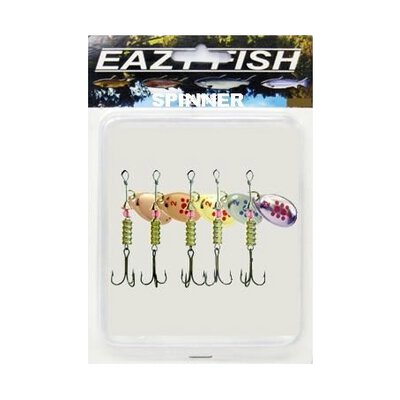 Silverbrook Eazy Fish Assorted Spinner Kit Size