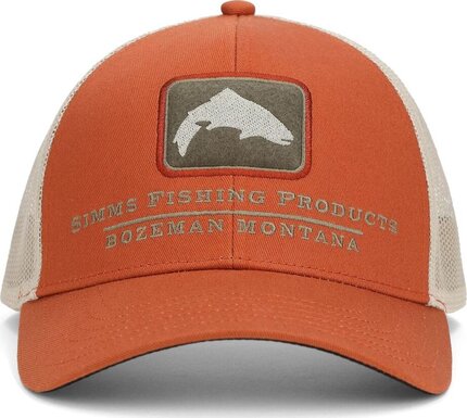 Simms Double Haul Icon Trucker Orange