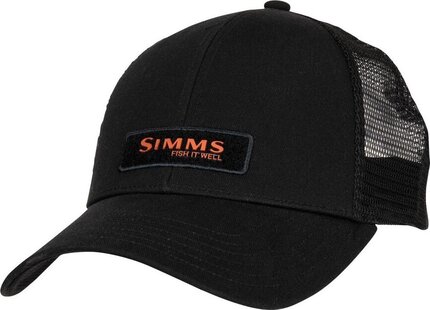 Simms Fish It Well - Forever Small Fit Trucker - Black