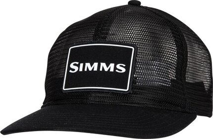 Simms Mesh All-Over Trucker Hex Flo Camo Earth