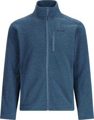 Simms Rivershed Full Zip Neptune Heather