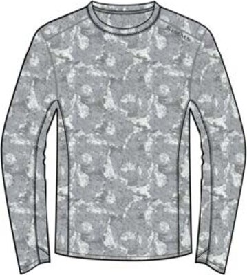 Simms Solarflex Crewneck Back Eddy White