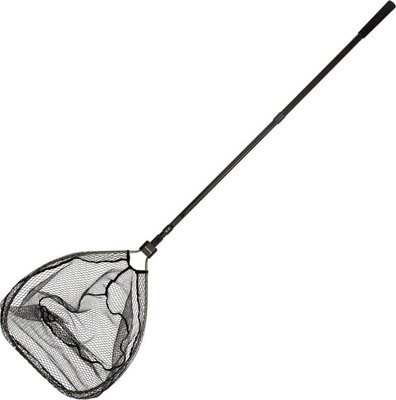 Snowbee Folding Head Trout Net with Telescopic Handle - 50 x 42cms