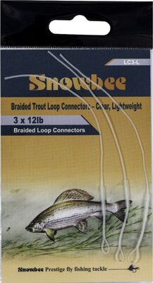 Snowbee Looped Connectors Lightweight Trout 3pc