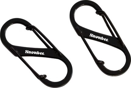 Snowbee S-Hooks - Double Carabiner Clips