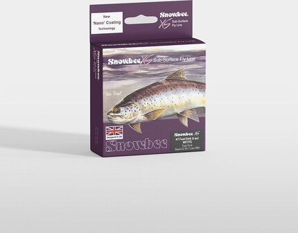 Snowbee XS Fly Line Weight Forward - Fast Sink 5 ips