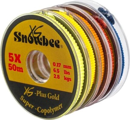 Snowbee XS-Plus Gold Super-Copolymer 50m