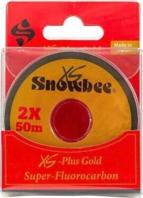 Snowbee XS-Plus Gold Super-Flurocarbon Line 50m