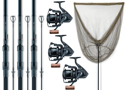 Sonik Vaderx RS 3 Rod Carp Kit